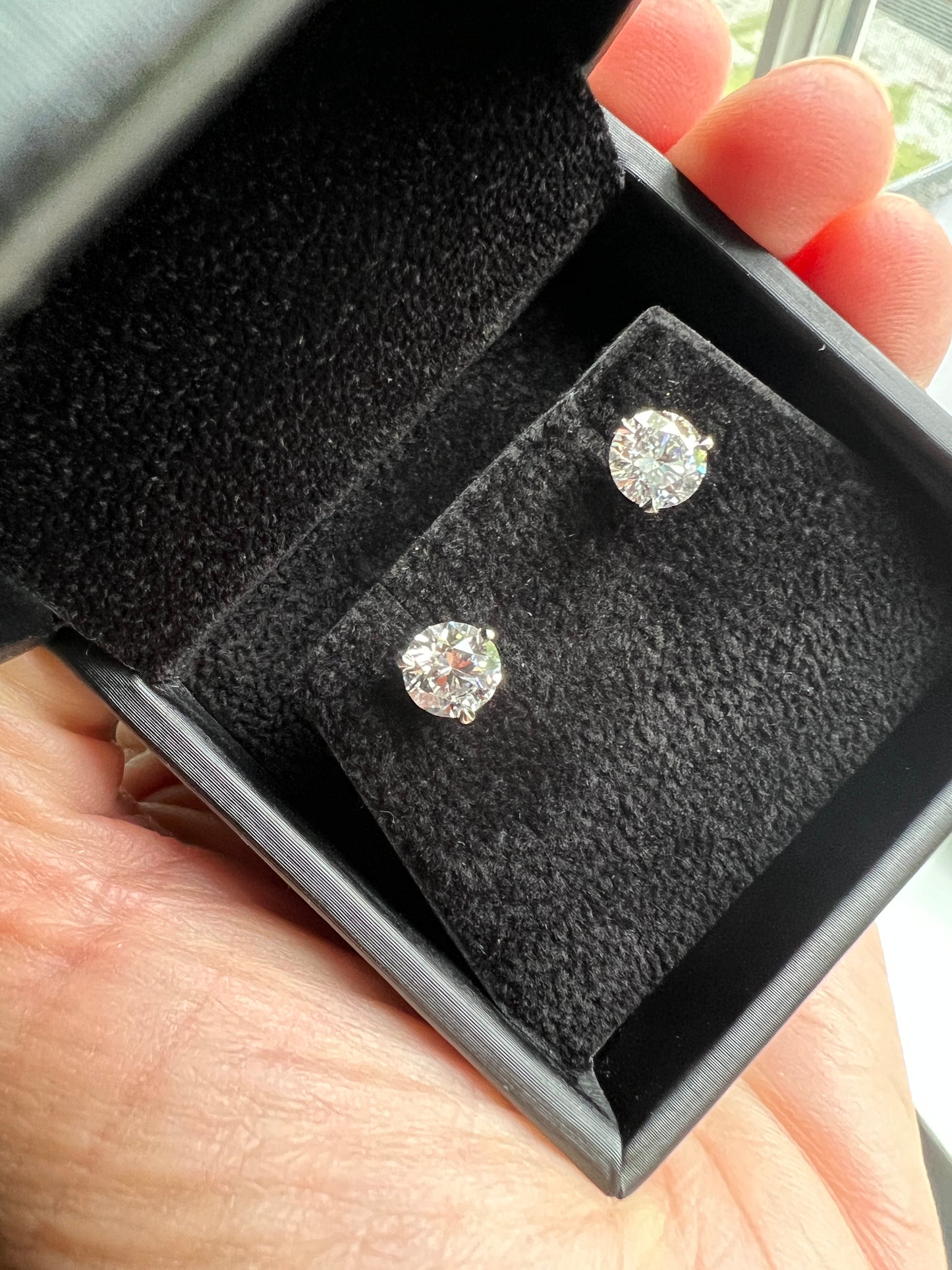 Lab Diamond Earrings
