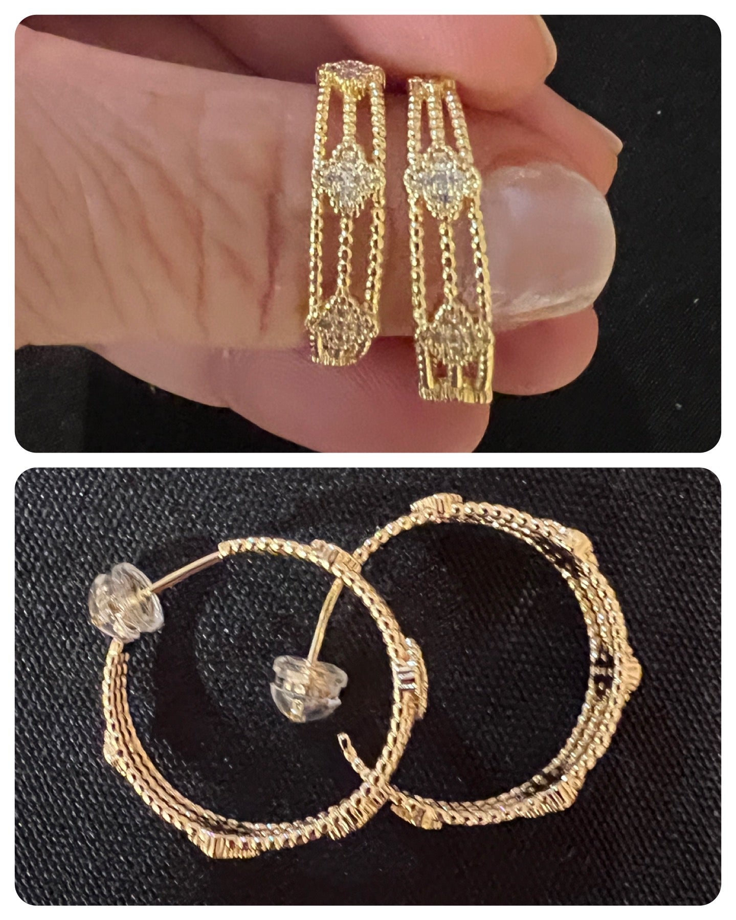 Clover CZ Hoops