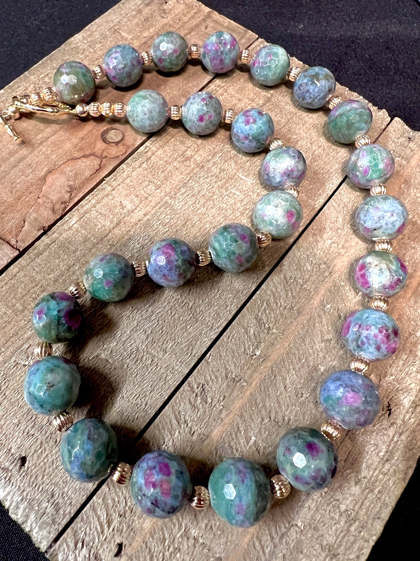 Ruby Fuchsite Necklace