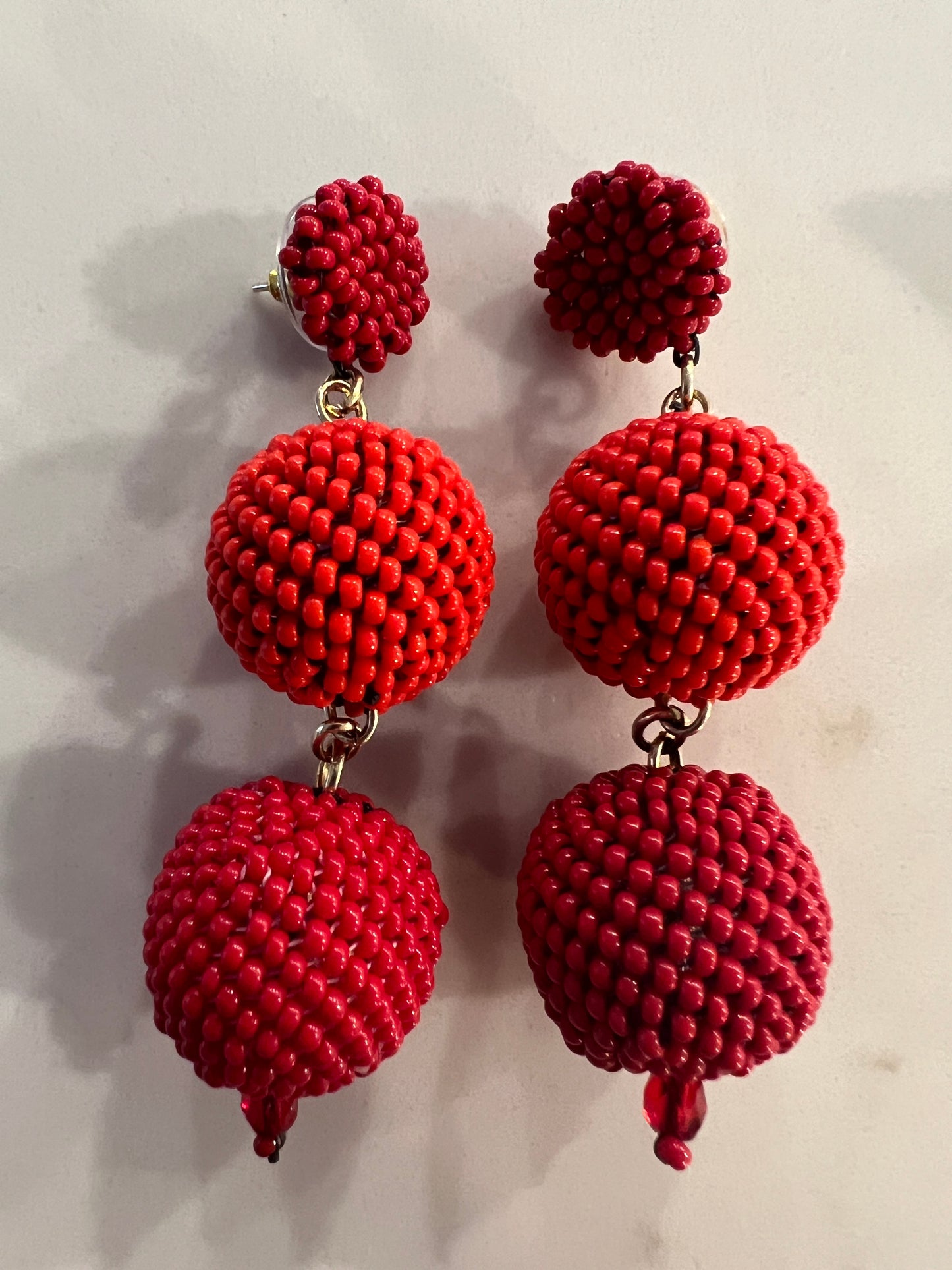 Beaded Ball Necklaces & Earrings