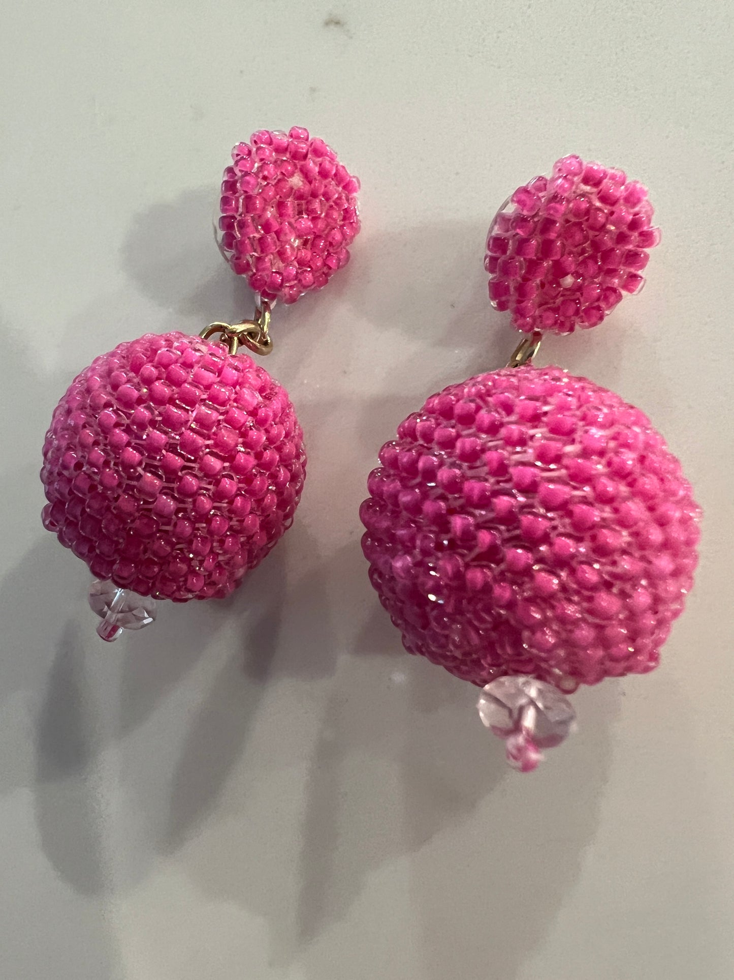 Beaded Ball Necklaces & Earrings