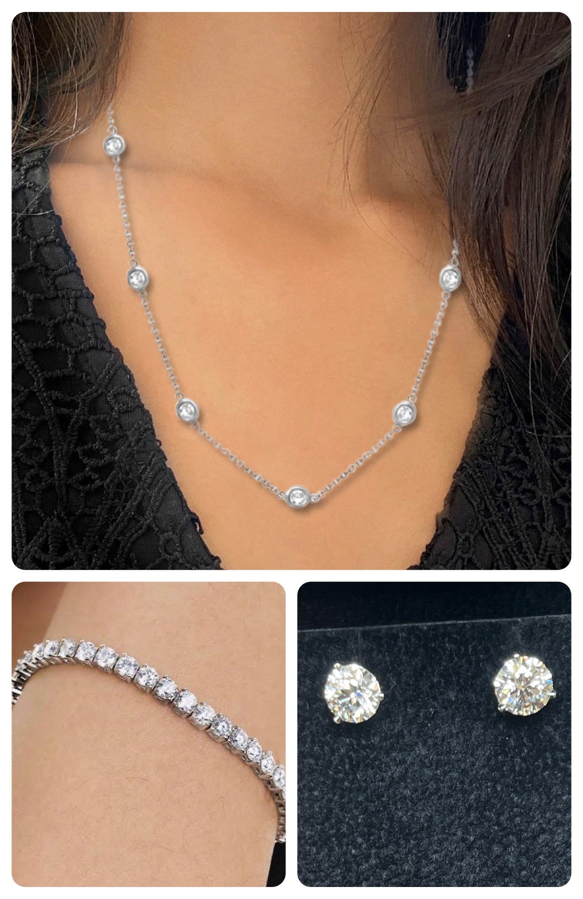 Lab Diamond Earrings
