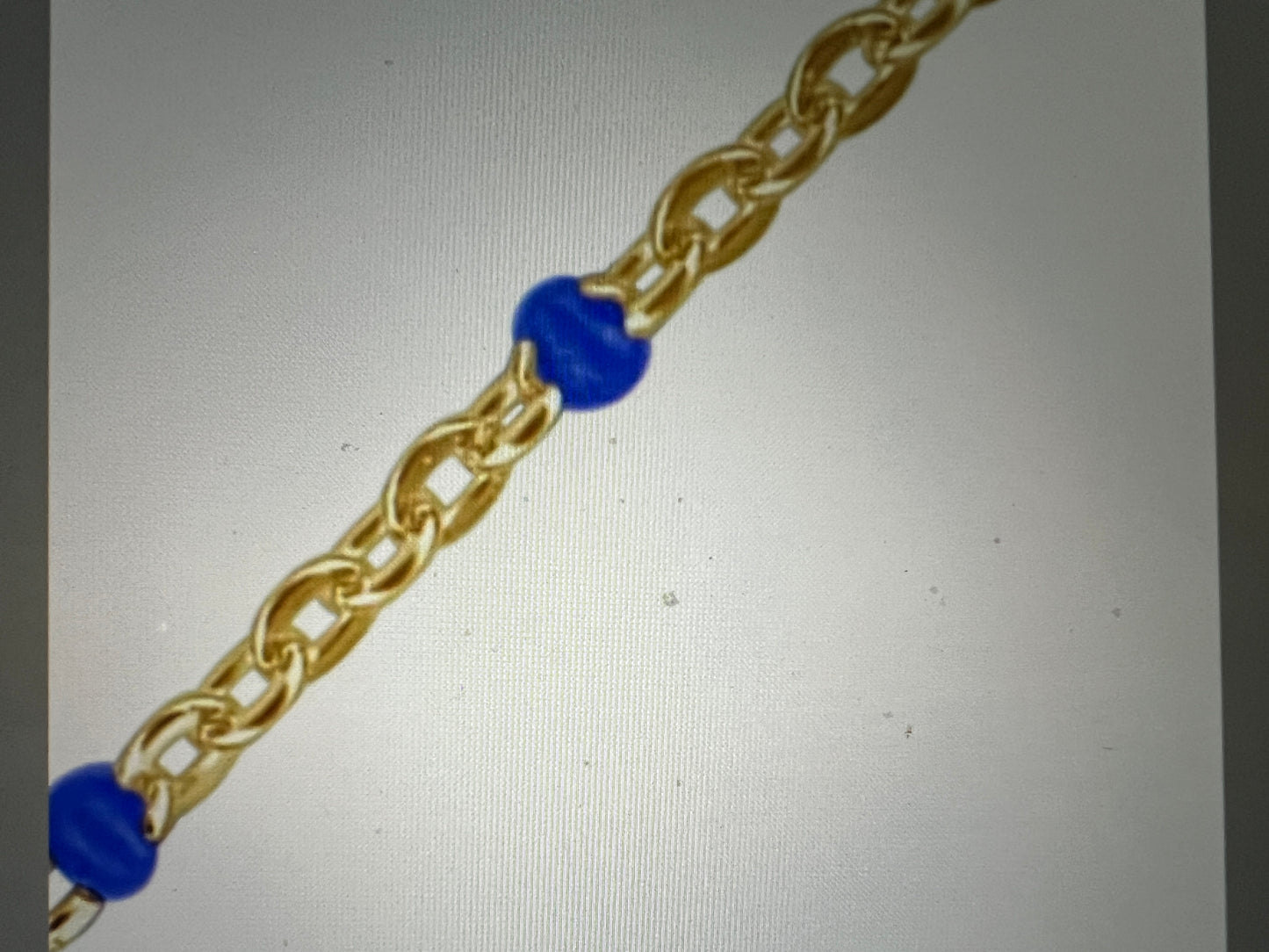 14 karat white Gold Enamel Necklaces
