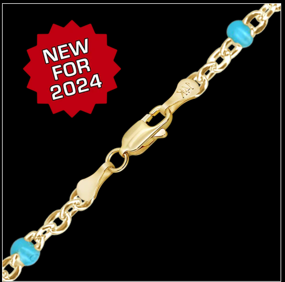 14 karat white Gold Enamel Necklaces