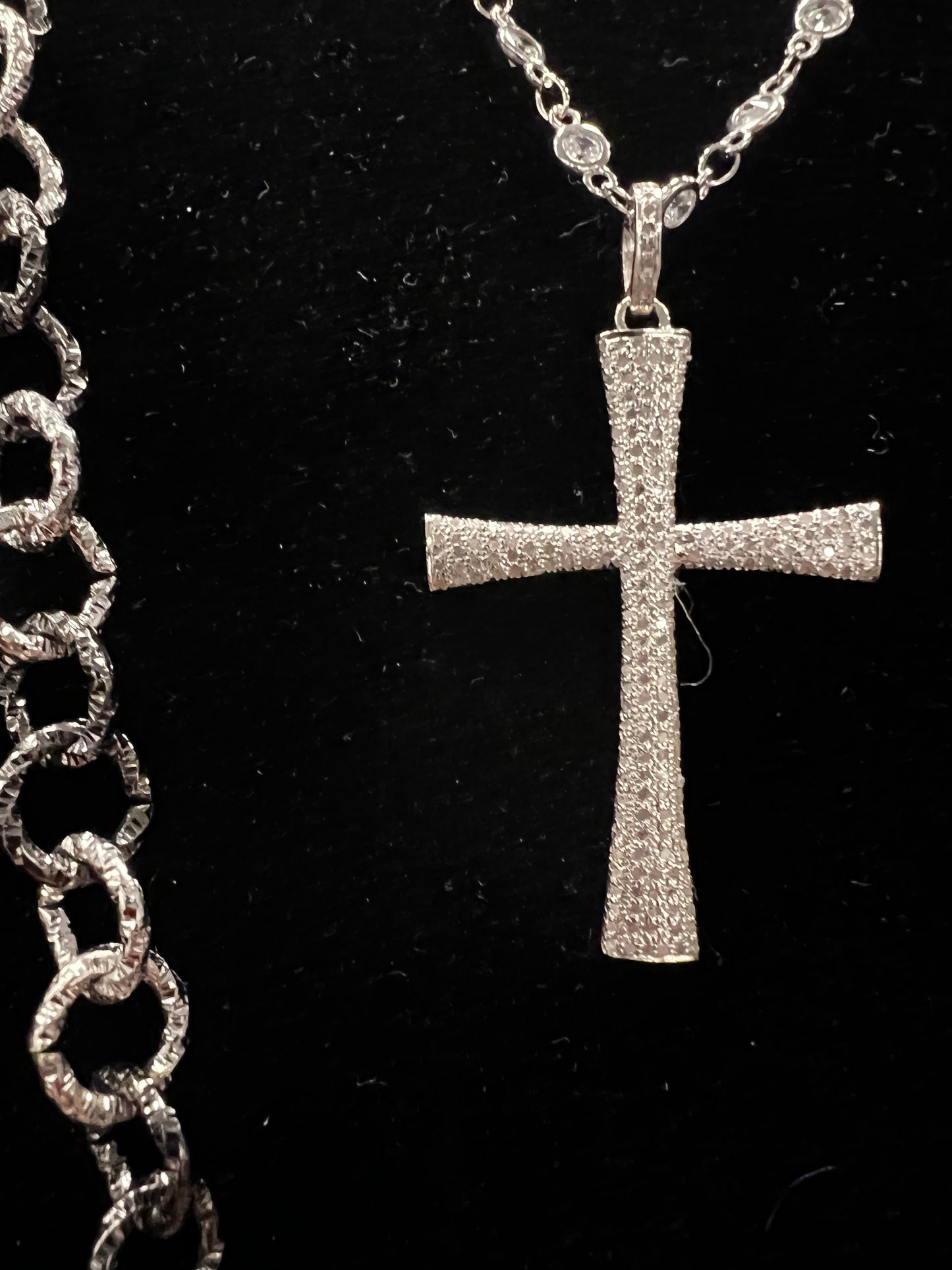 Diamond Cross Necklaces