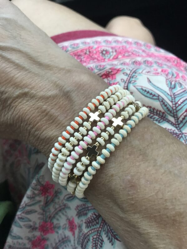 Wood Bead Colorful Bracelets