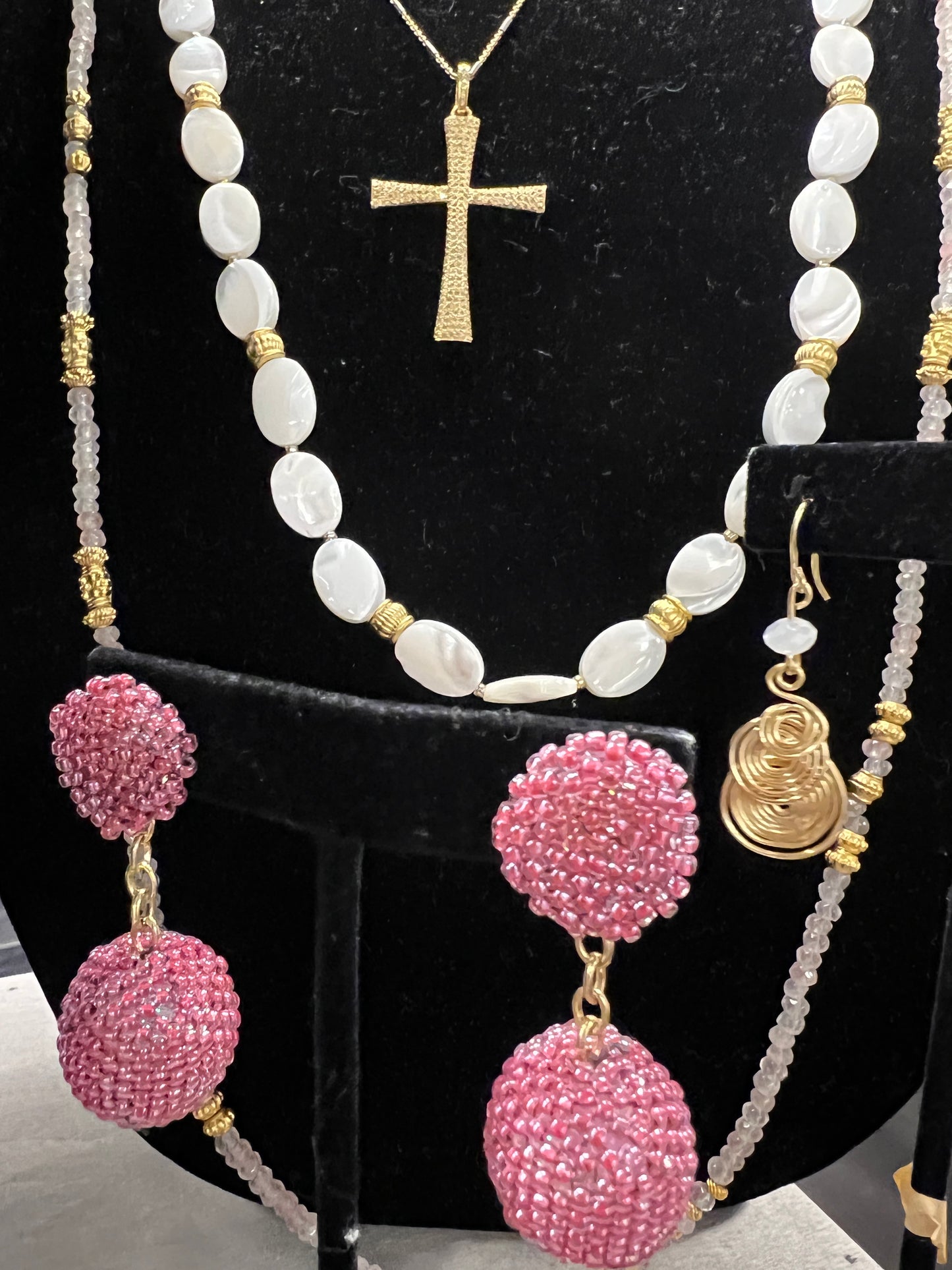 Diamond Cross Necklaces