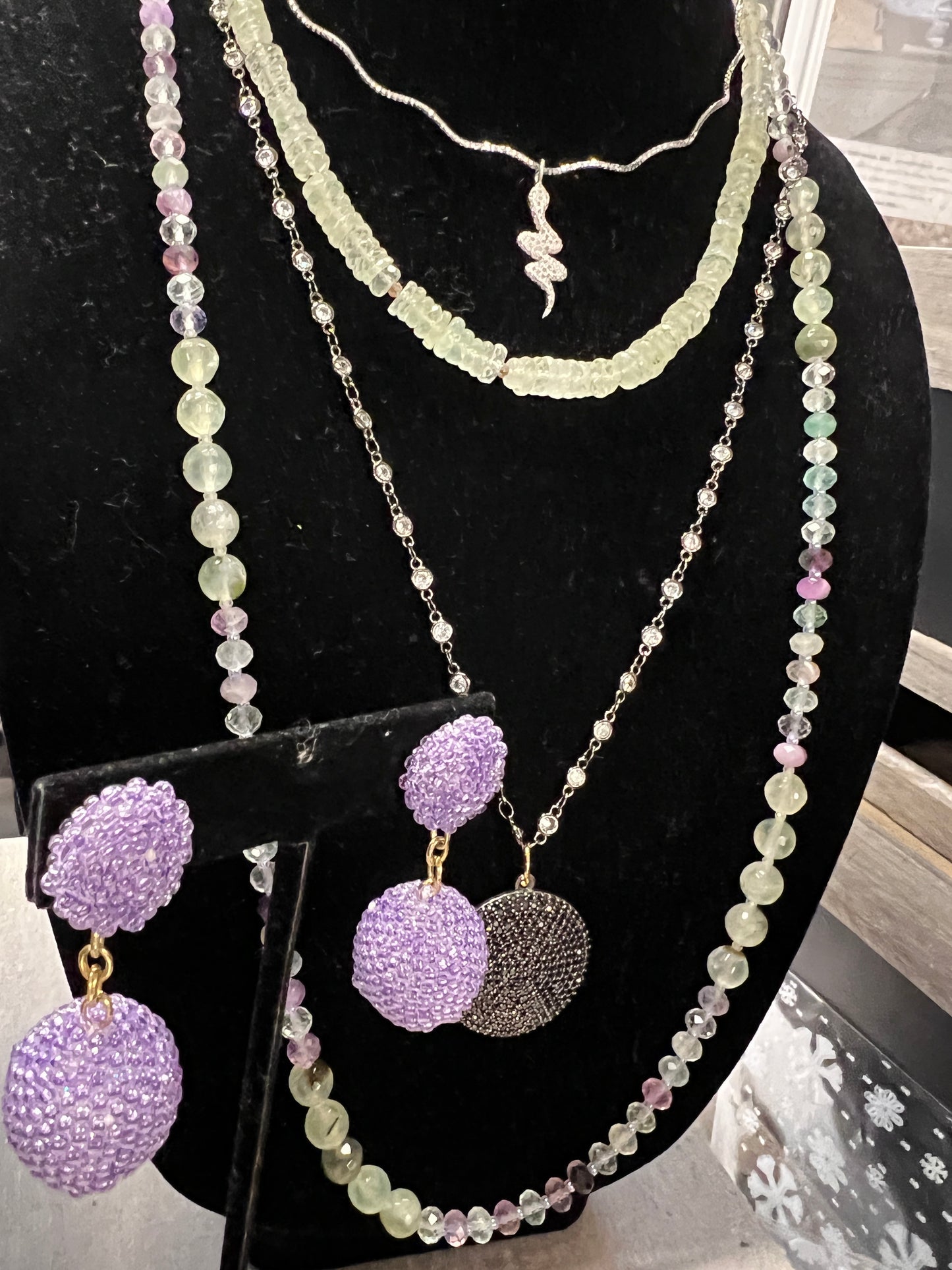 Gemstone Sparkle Necklaces