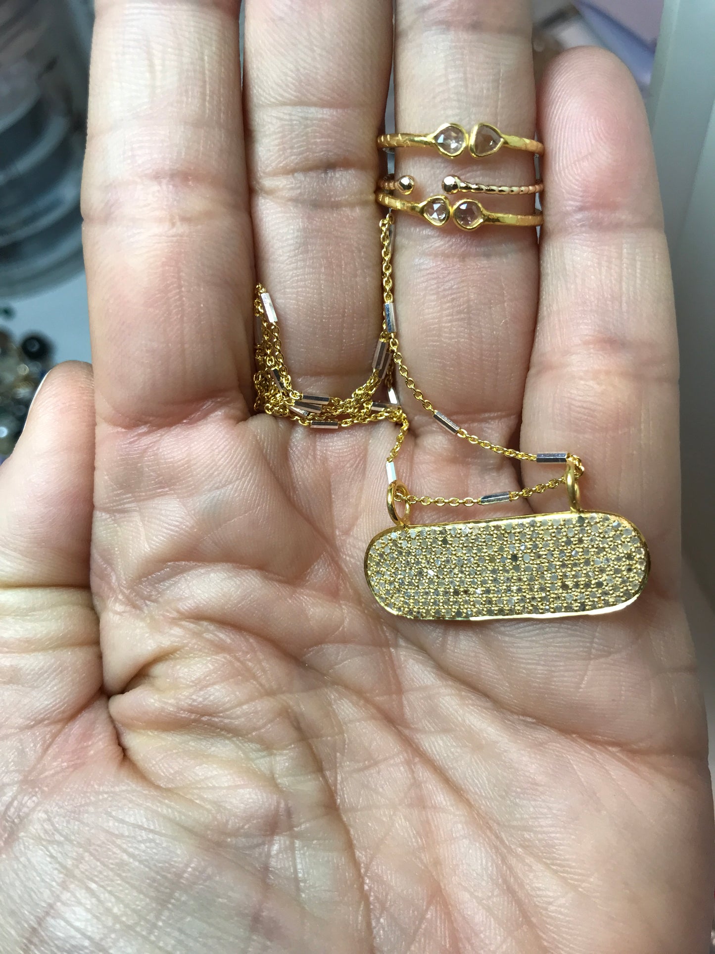 Diamond Gold Fill Rings
