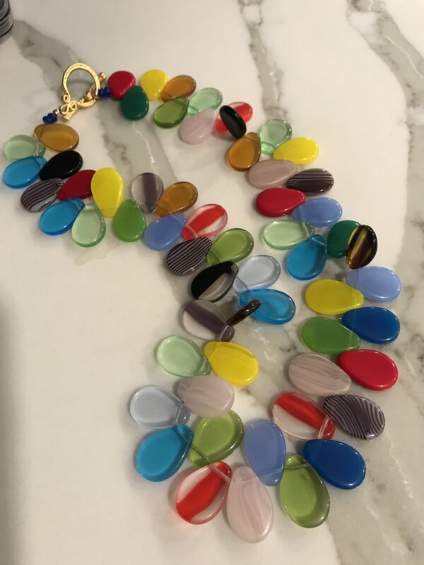 Colorful Hand Beaded Necklace