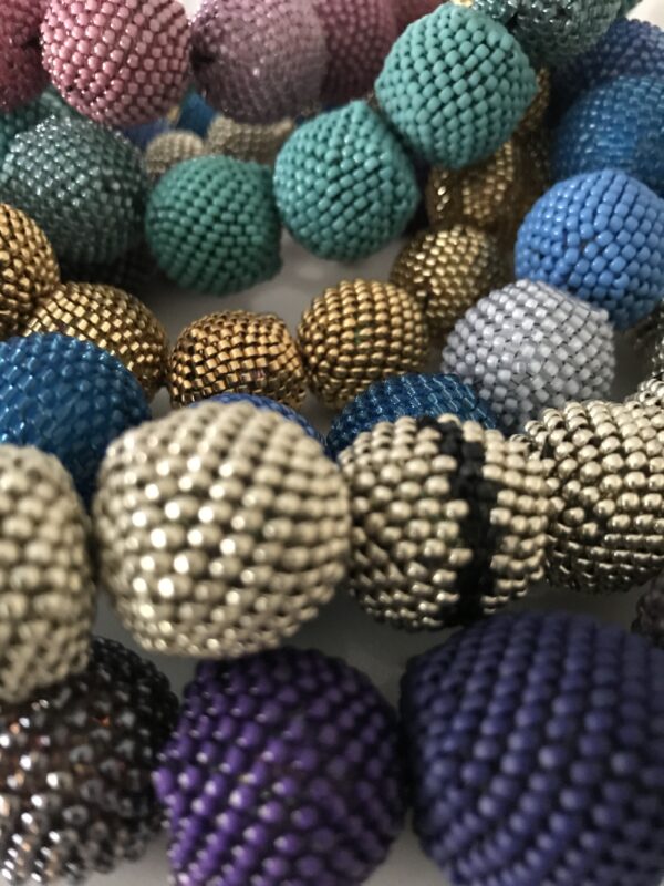 Chunky Colorful Beaded Bracelets