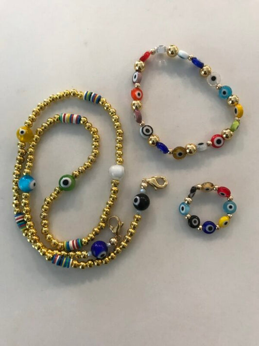 Gold Filled Evil Eye Bracelets
