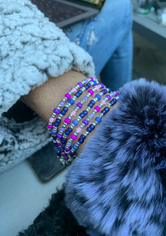 Colorful Hand Beaded Face Mask Chains