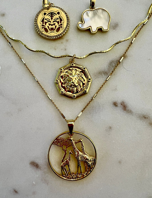 Animal Gold Fill Necklaces