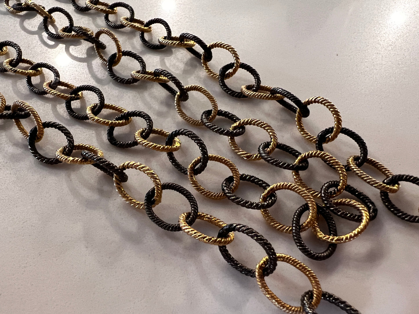 Black Gold Necklace