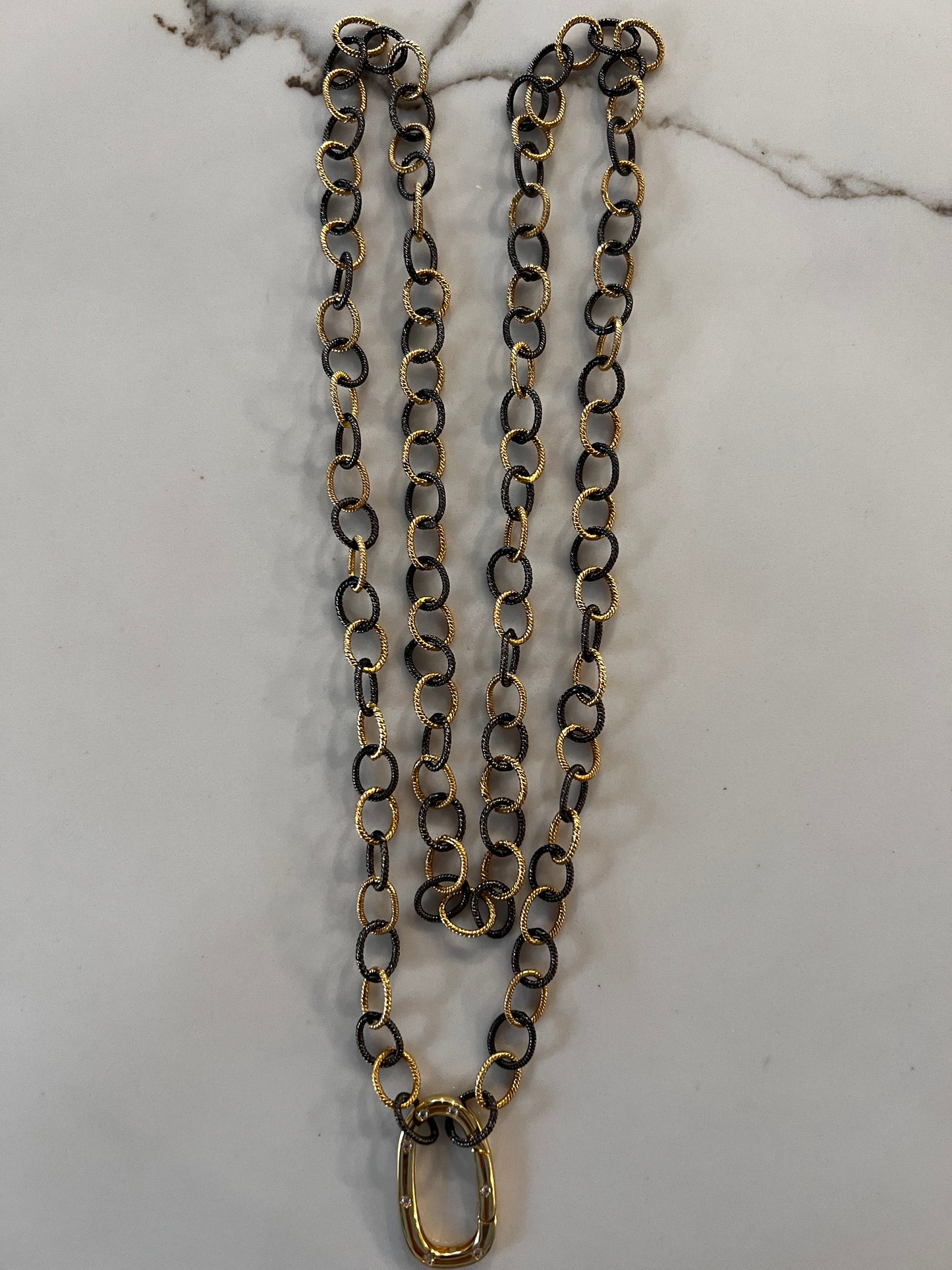 Black Gold Necklace
