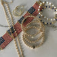 Patriotic Gold Fill Bead Bracelets