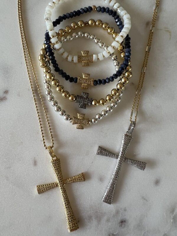 Diamond Cross Necklaces