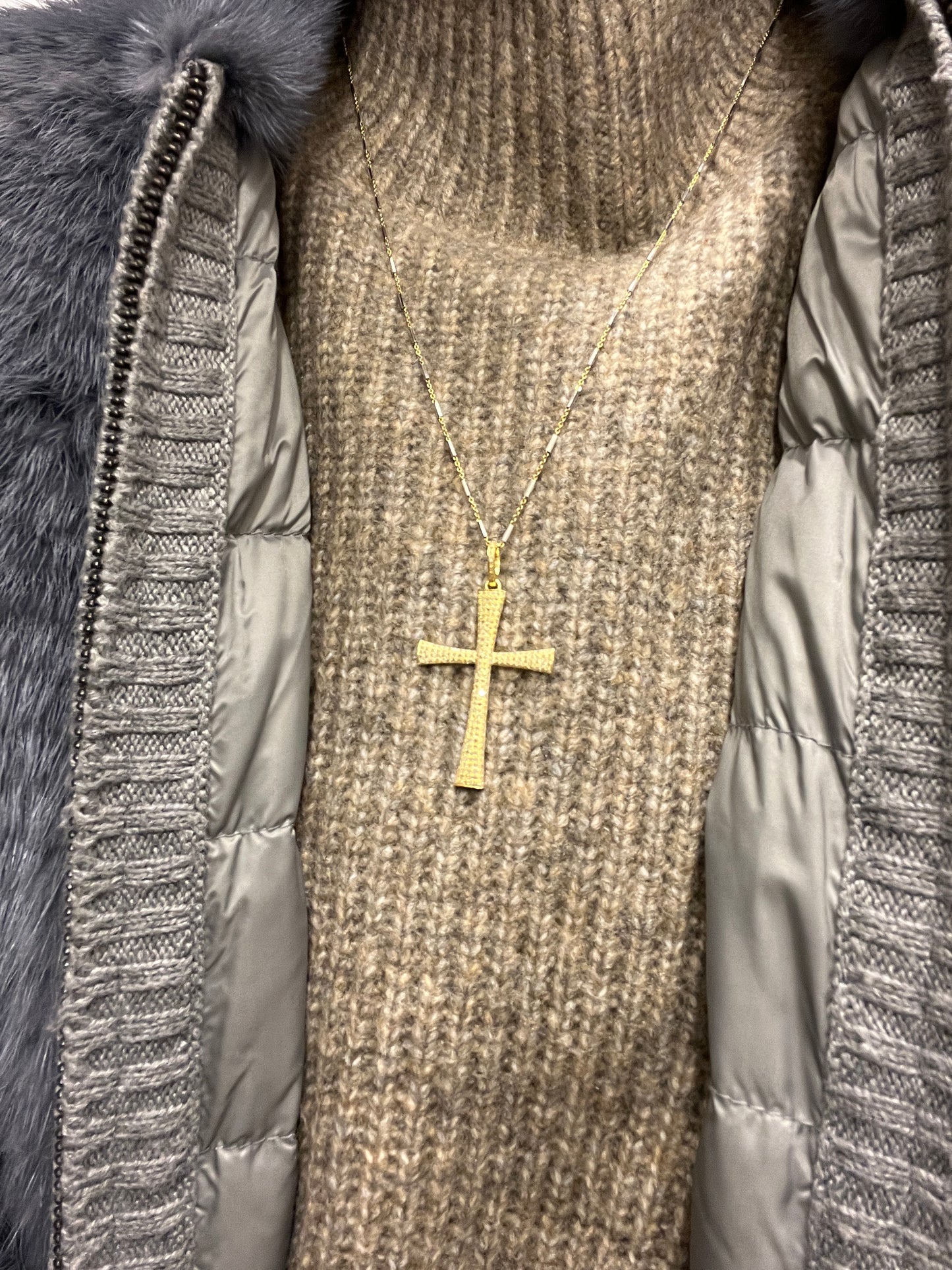 Diamond Cross Necklaces