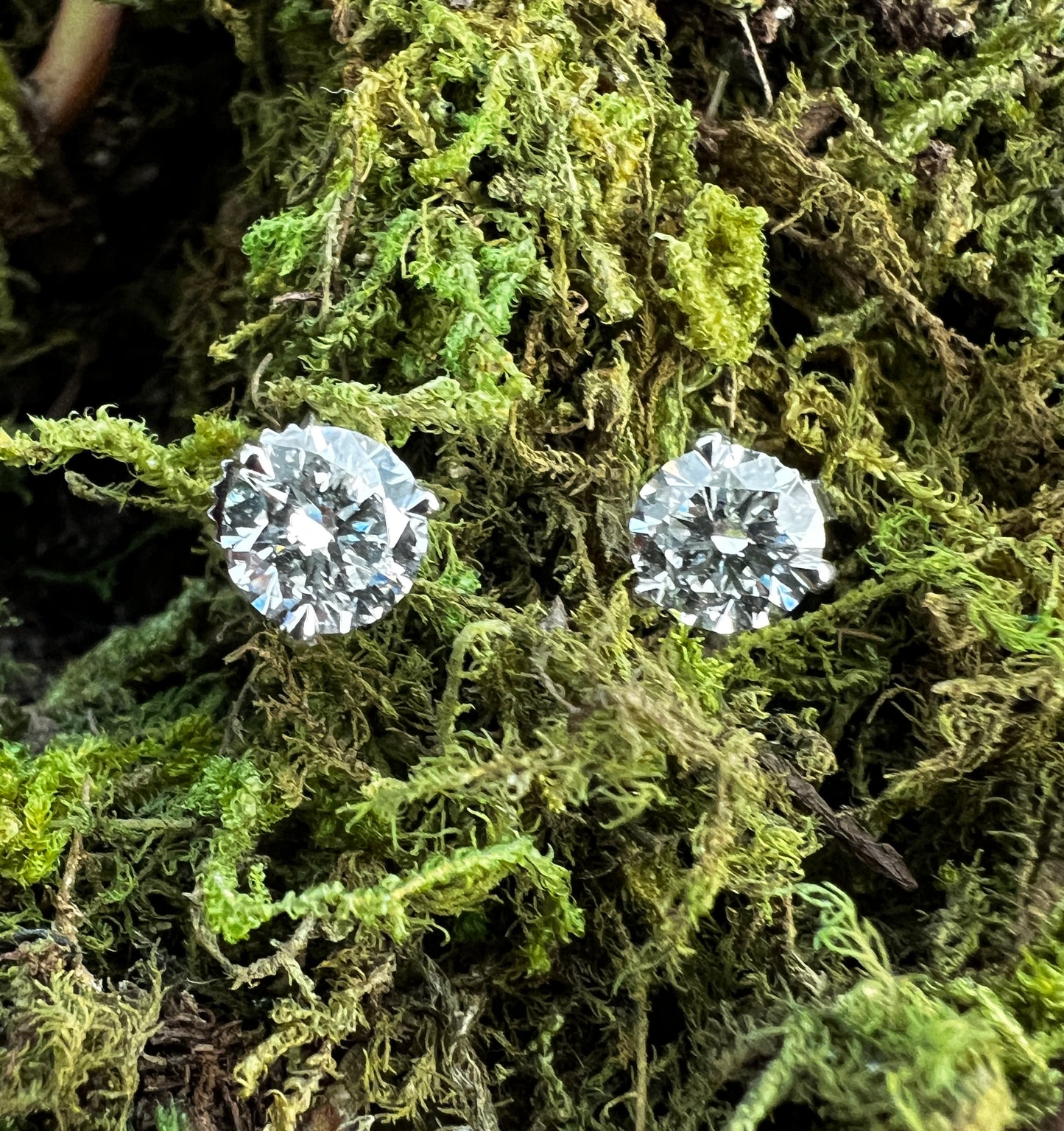 Lab Diamond Earrings