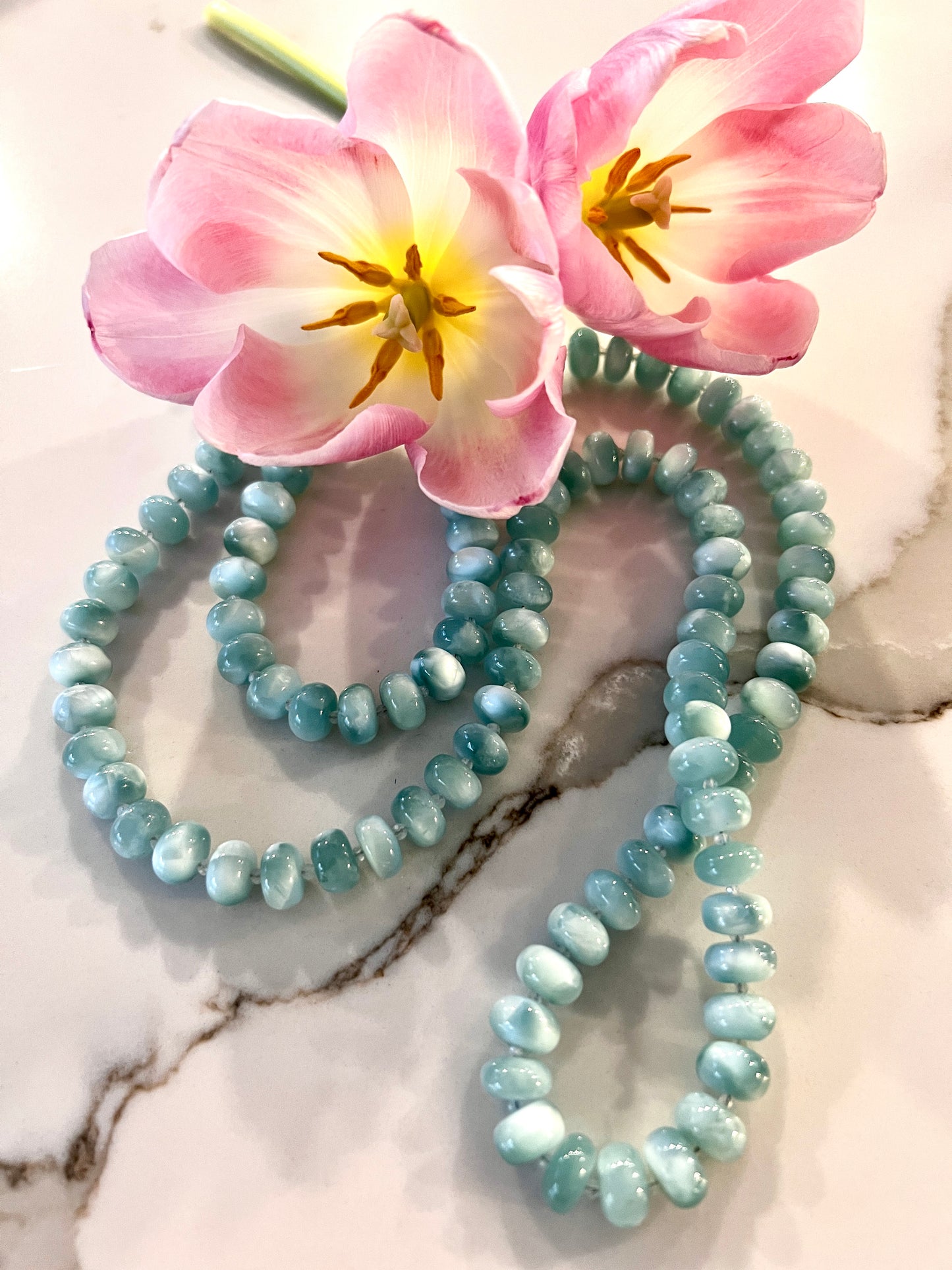 Moonstone Green Necklace
