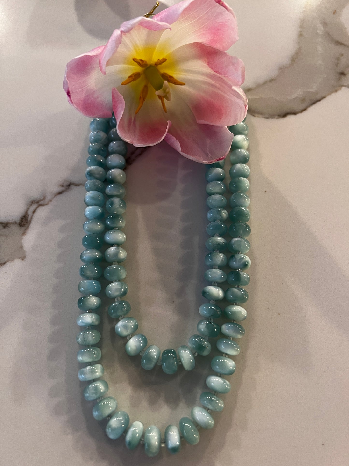 Moonstone Green Necklace