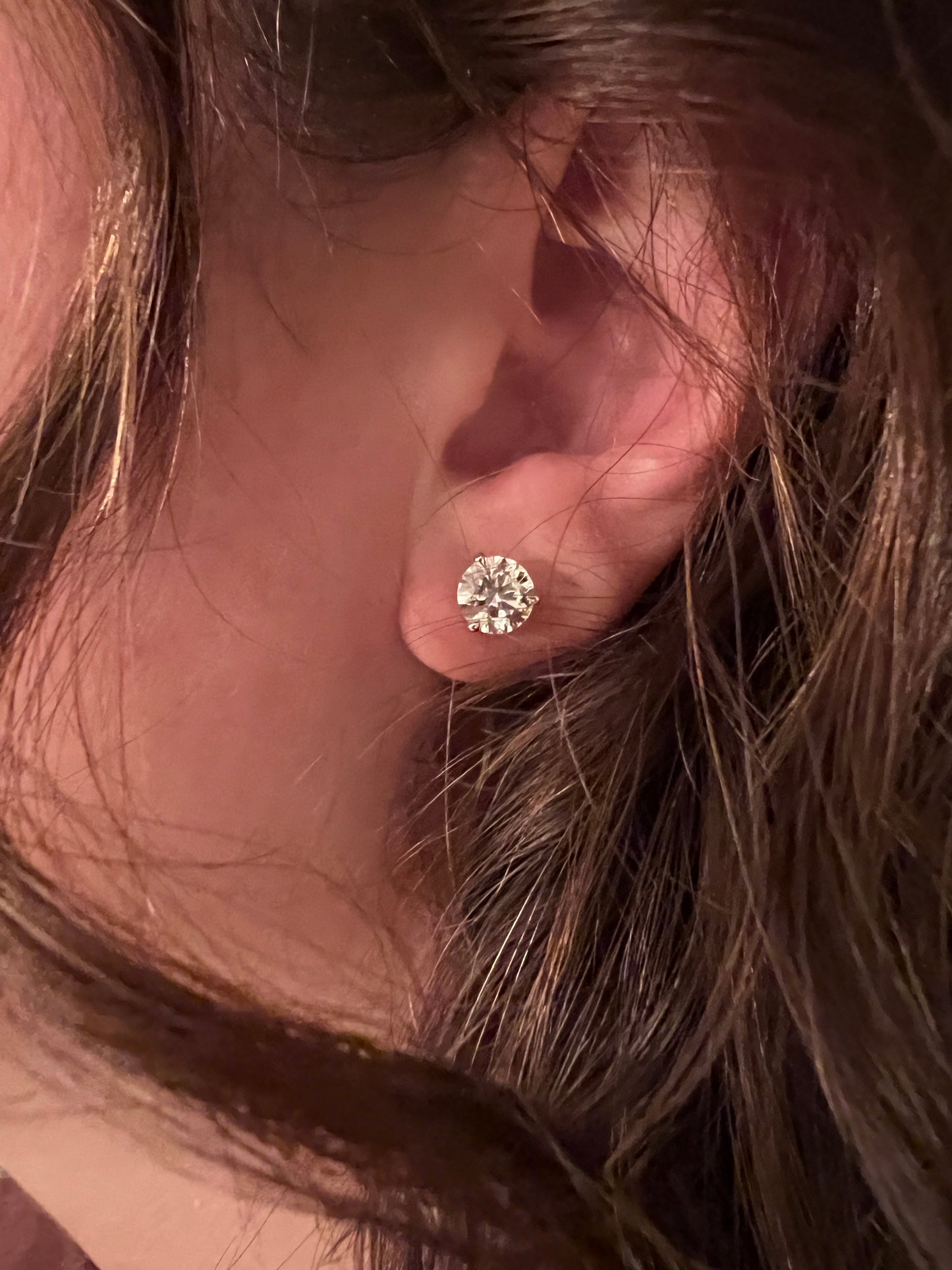 Lab Diamond Earrings