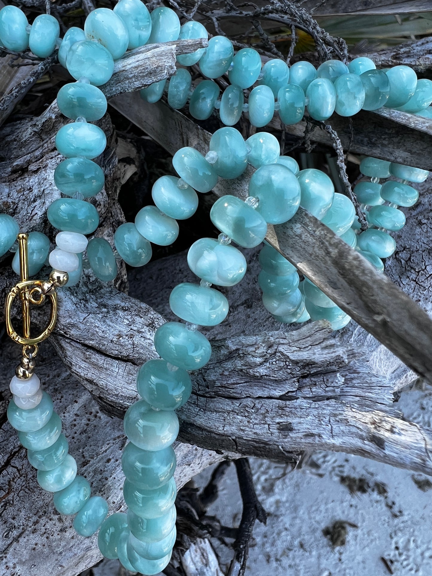 Moonstone Green Necklace
