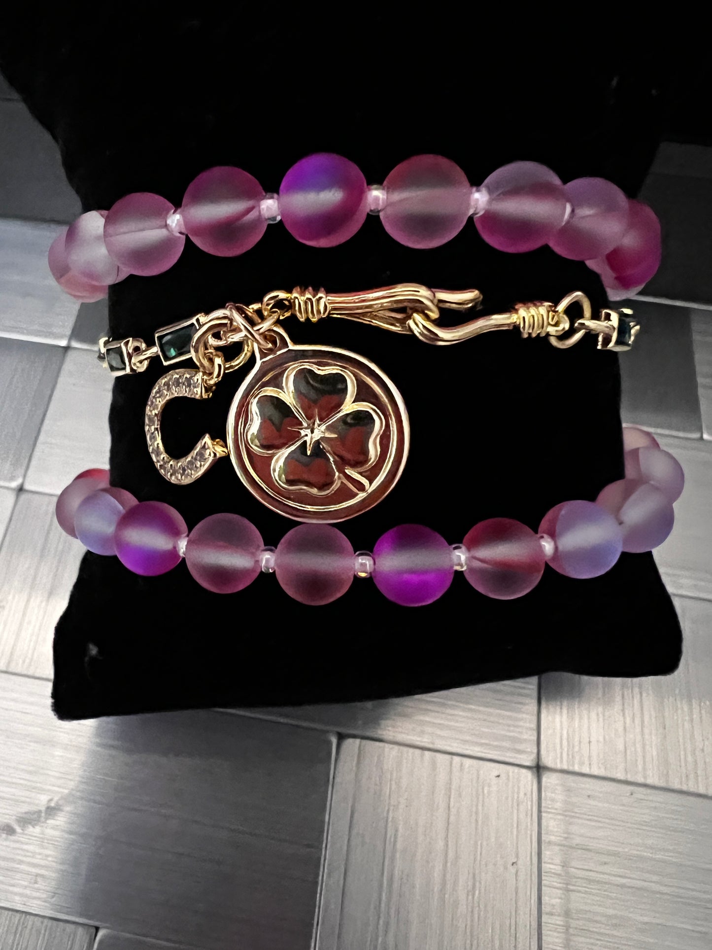 Clover Charm Bracelets