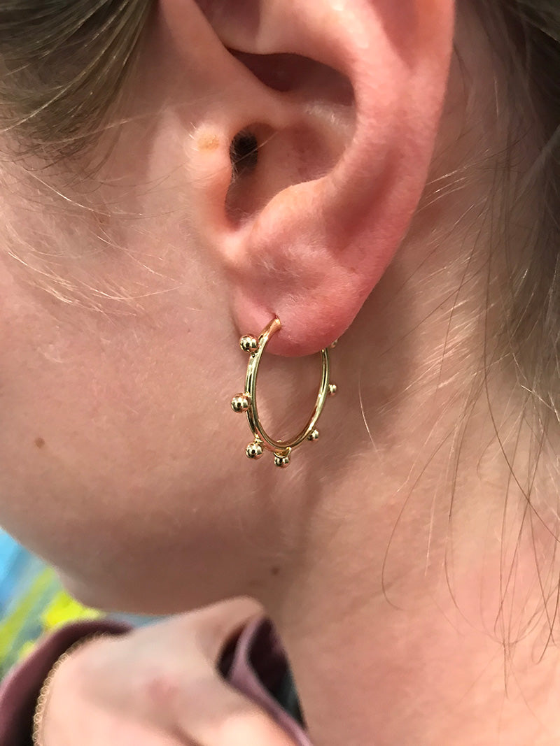 Gold Filled Hoops