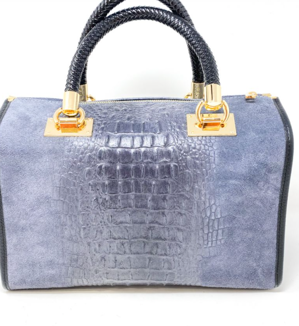 Leather Faux Fur Bag