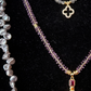 Amethyst Cross Necklace