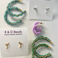 Fun Holiday Pierced Hoops