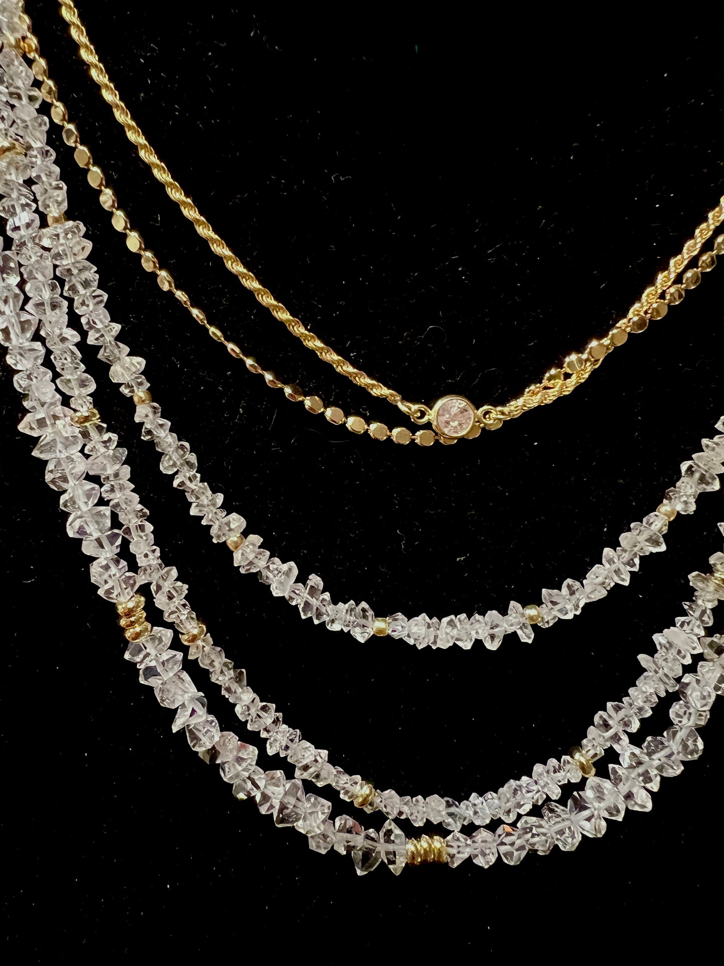 Herkimer Diamond Necklace Collection