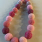 Colorful Beaded Ball Necklaces