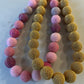 Beaded Ball Necklaces & Earrings