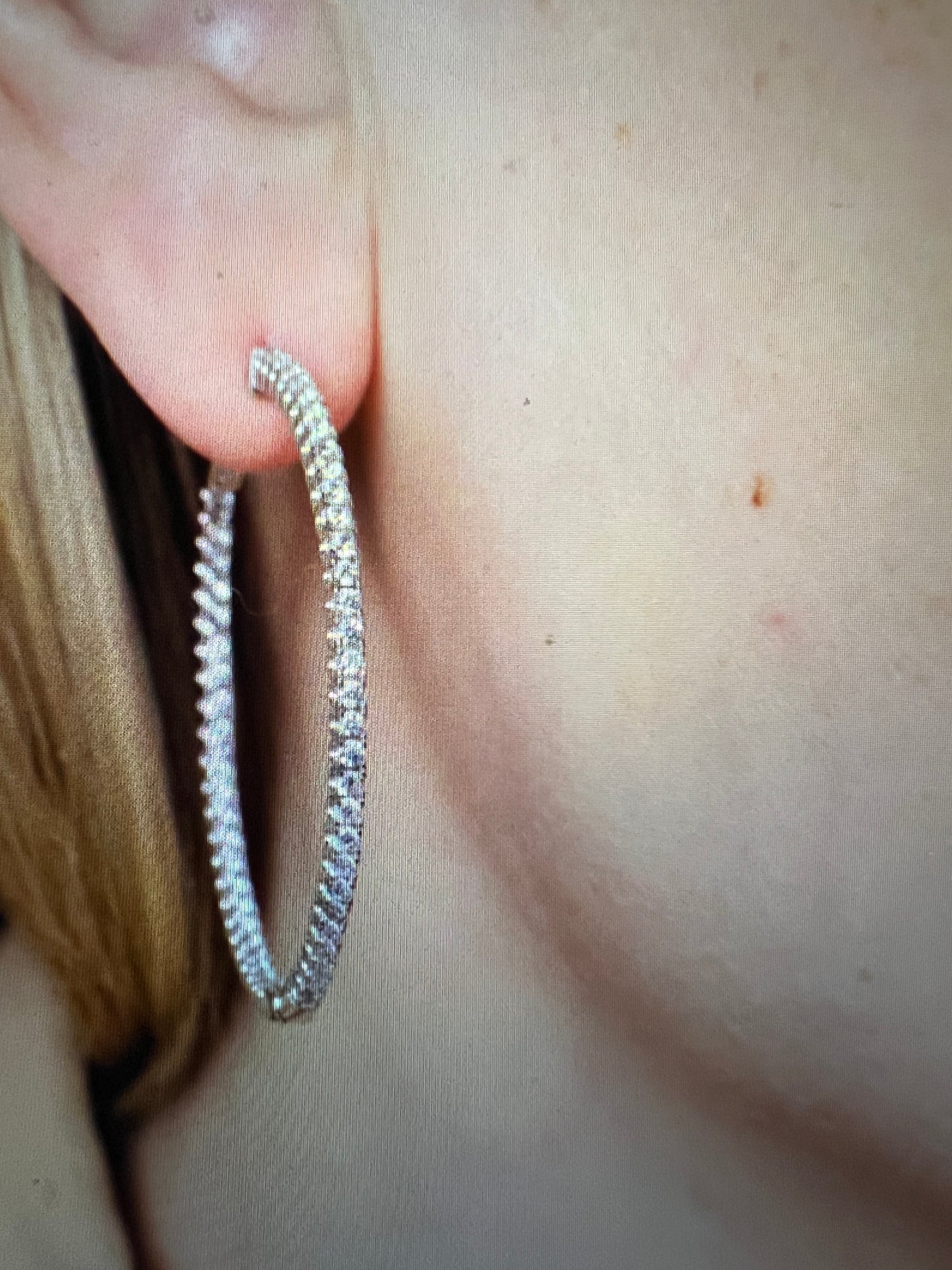 CZ 40mm Silver Hoop