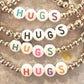 Hugs Gold Fill Elastic Bracelets