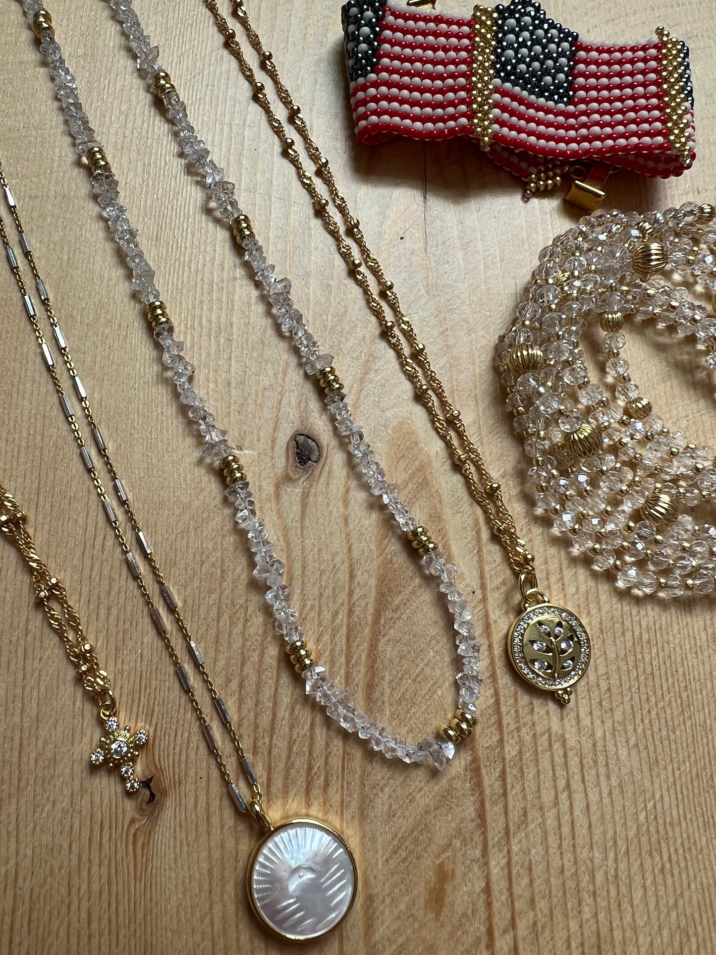 CZ Round Pendant Necklace