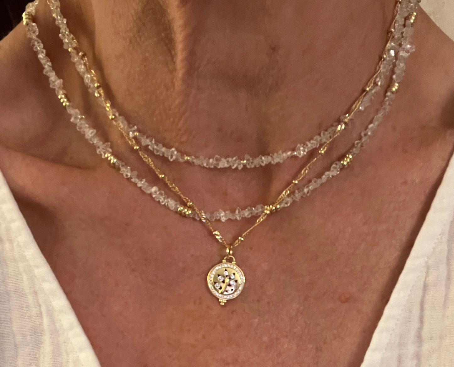 Herkimer Diamond Necklace Collection