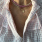 16 inch Pink Quartz Necklace