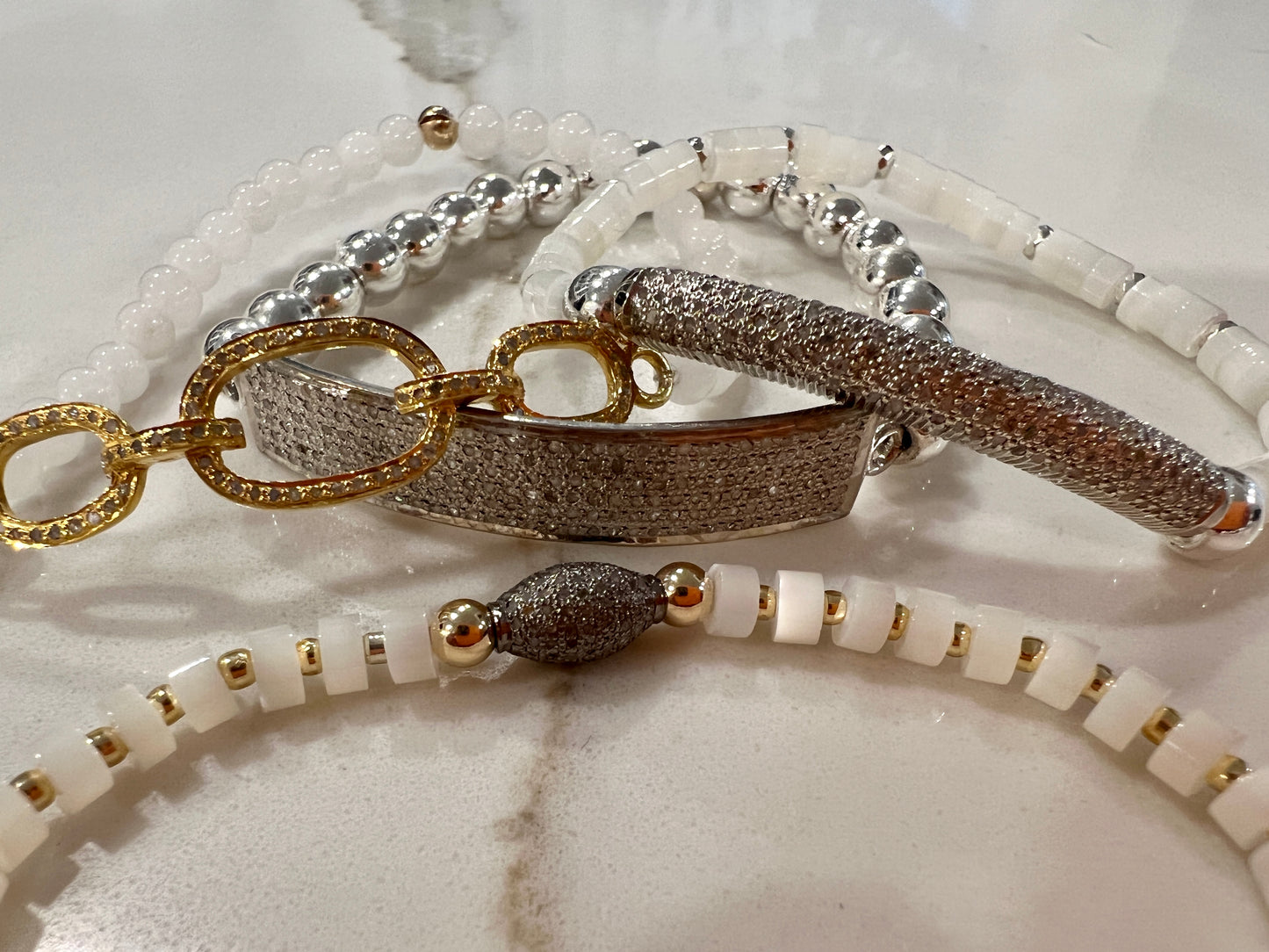Three Oval Diamond Bracelet