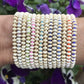Wood Bead Colorful Bracelets