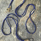 Lapis Gold Hand Bead Necklaces