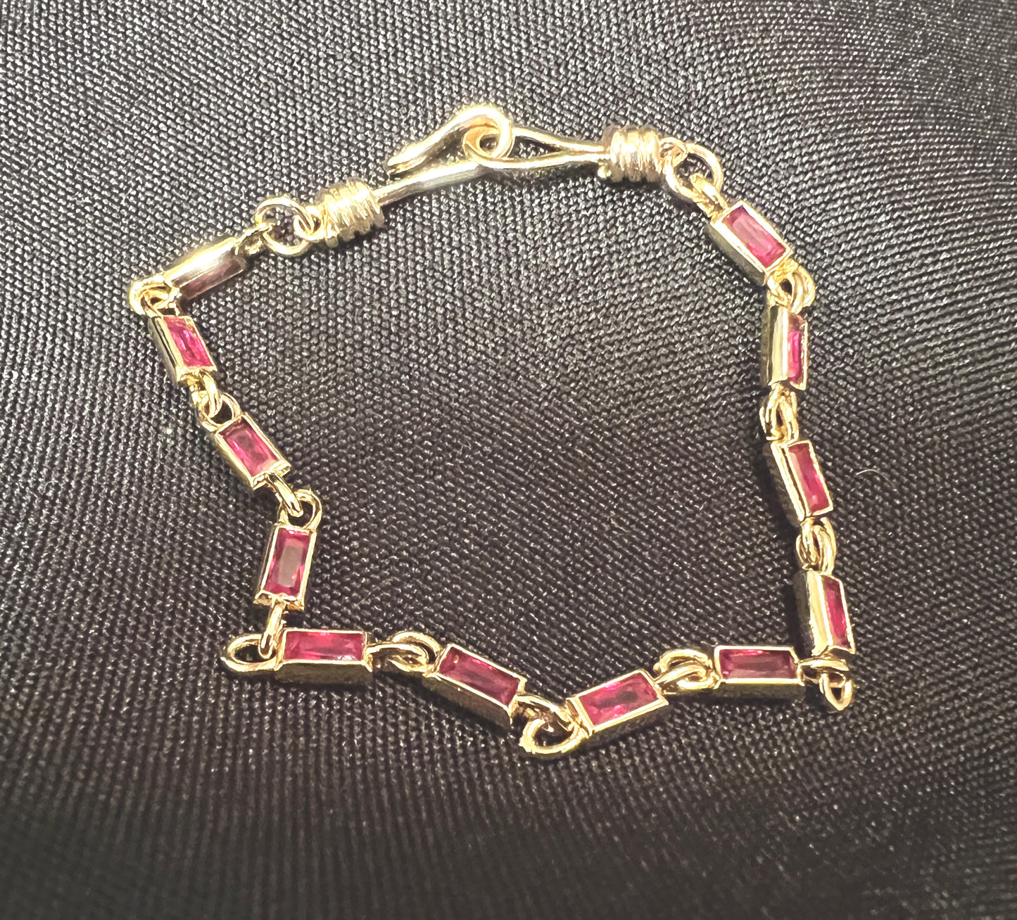 Magenta Bracelet Necklace