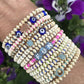Wood Bead Colorful Bracelets