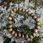 Wood Bead Diamond Bracelets