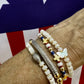 Pearl Diamond Bead Bracelets