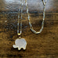 Mother of Pearl Elephant Necklace