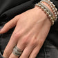 Diamond Gold Fill Bead Bracelet